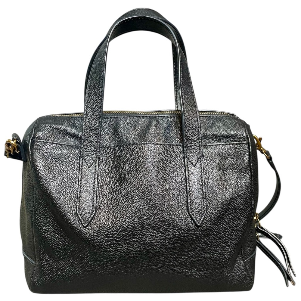 Fossil Tri-Color Patchwork 2-way Convertible Satc… - image 2